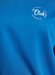 Sweatshirt med tekstprint, Bl&aring;, Packshot image number 2