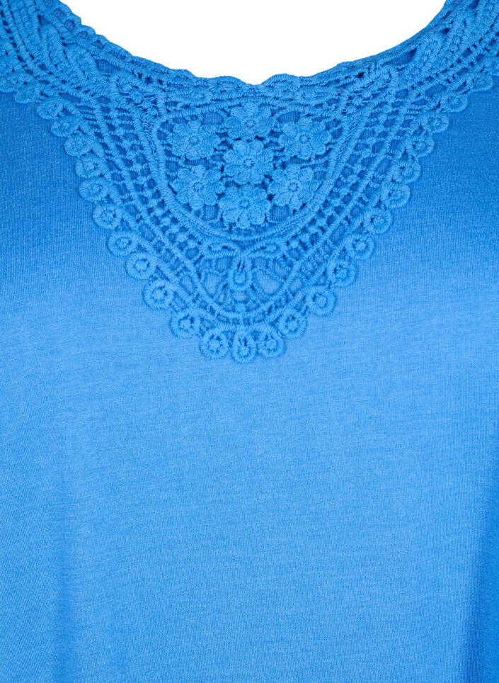 Ærmeløs top med blonde, Marina, Packshot image number 2