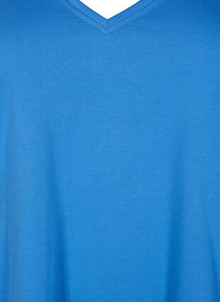 FLASH - T-shirt med v-hals, Ultramarine, Packshot image number 2