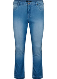 Slim fit Emily jeans med normal talje, Light blue, Packshot