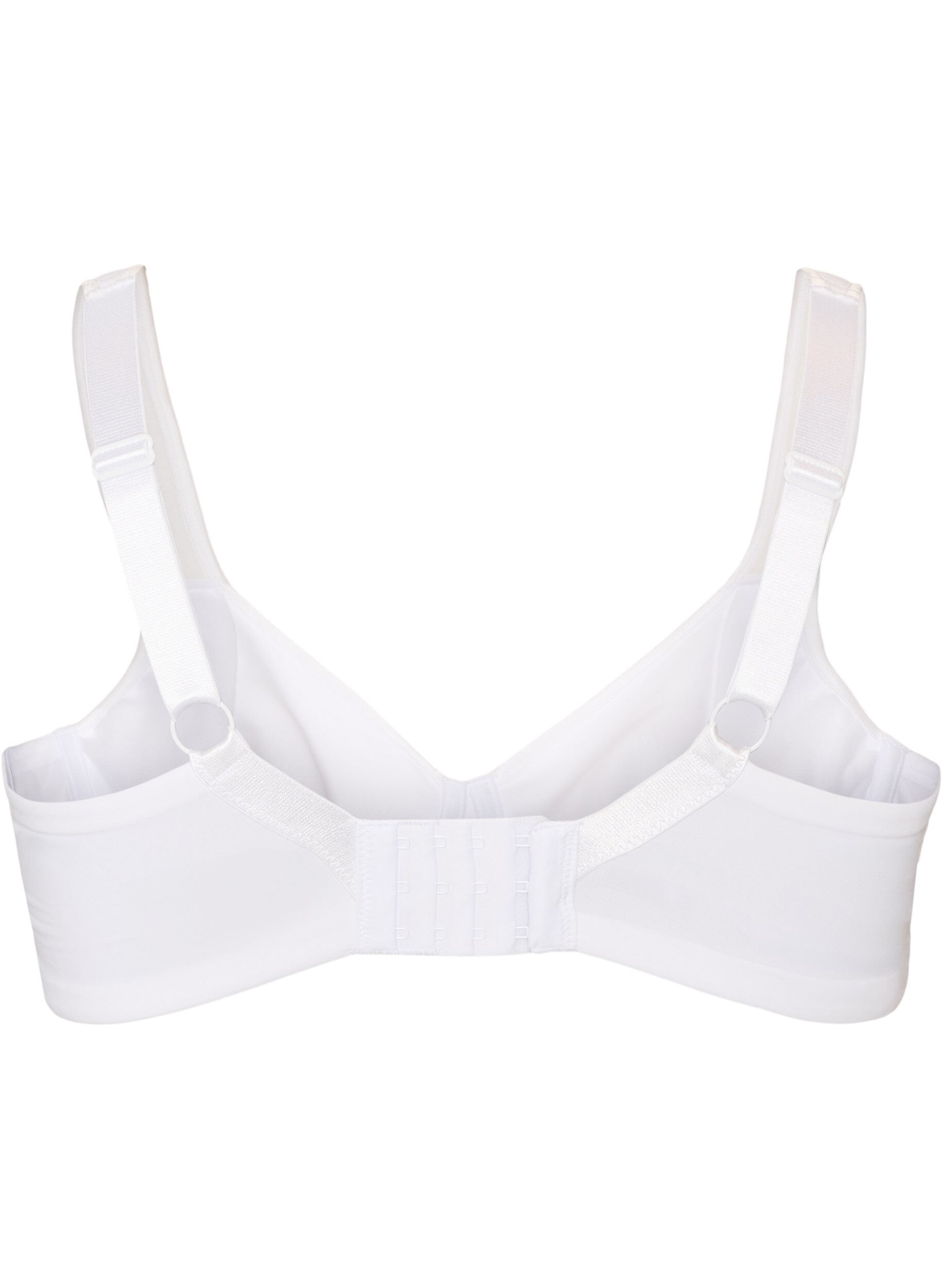ZizziMinimizer bh med polstrede stropper, Hvid, Packshot image number 1