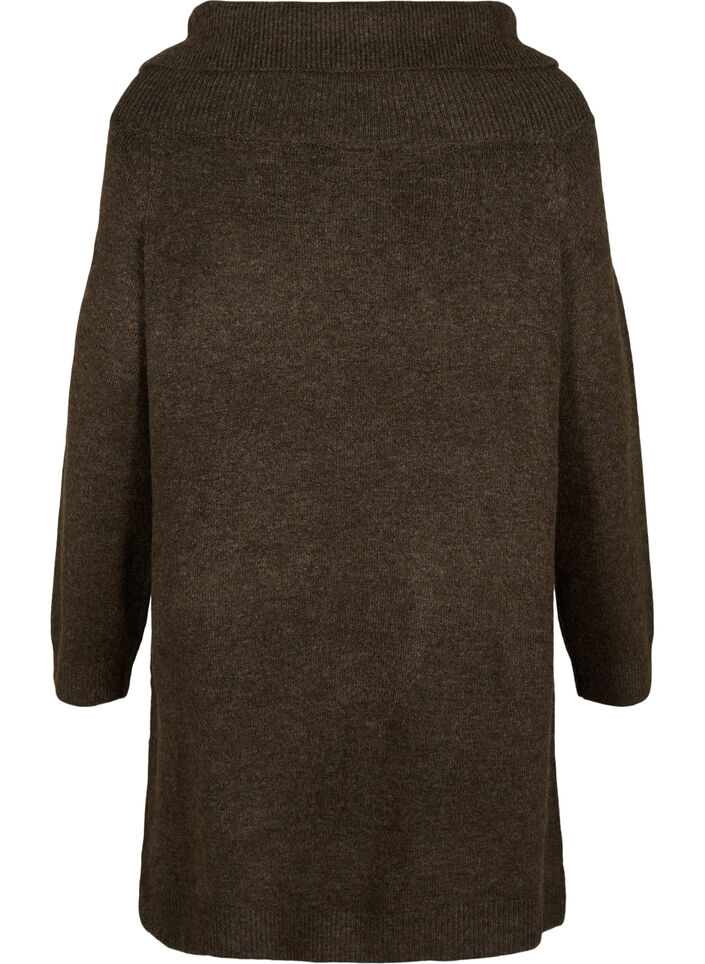 Meleret strikkjole, Demitasse Mel., Packshot image number 1