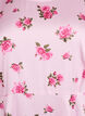 Blomstret midikjole med puf&aelig;rmer, Lyser&oslash;d, Packshot image number 2