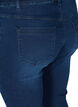 Jeggings i bomuldsblanding, Dark blue denim, Packshot image number 3