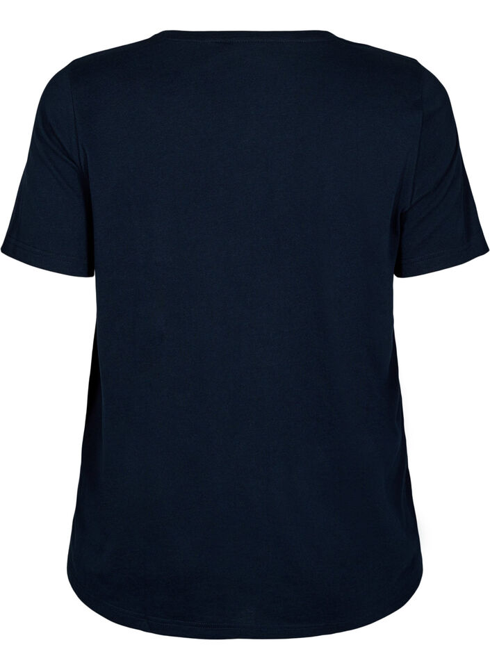 FLASH - T-shirt med motiv, Blå, Packshot image number 1