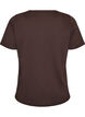 T-shirt med motiv, Brun, Packshot image number 1