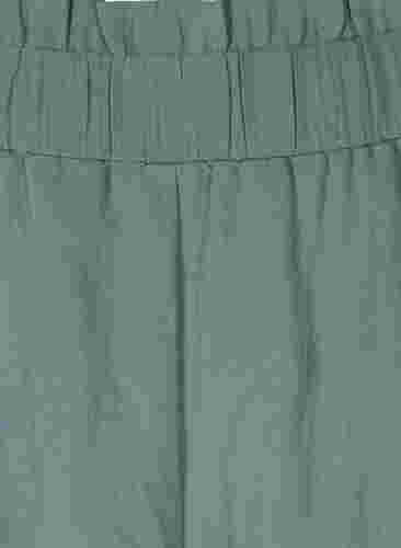 Løse shorts i viskose, Balsam Green, Packshot image number 2