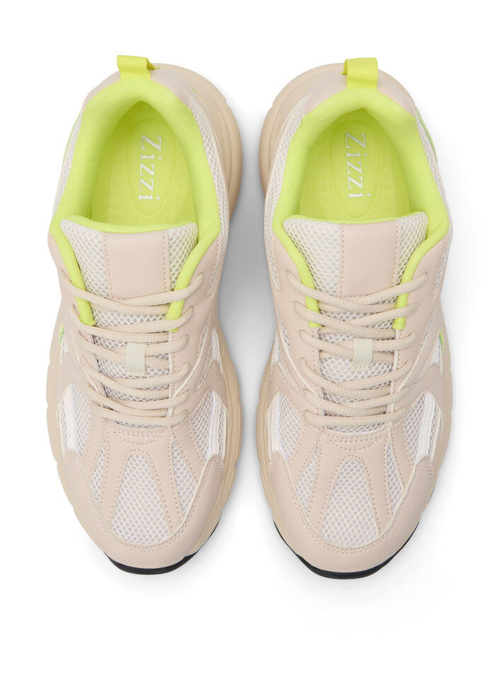 Wide fit - Sneakers, Tapioca, Packshot image number 2