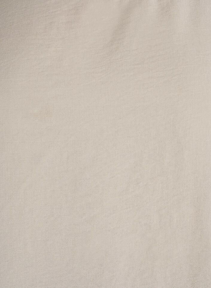Viskosebluse med 1/2 ærmer, Beige, Packshot image number 2
