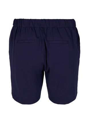 Løse shorts med bindesnøre og lommer, Navy Blazer, Packshot image number 1