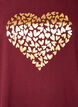 T-shirt med motiv, R&oslash;d, Packshot image number 2