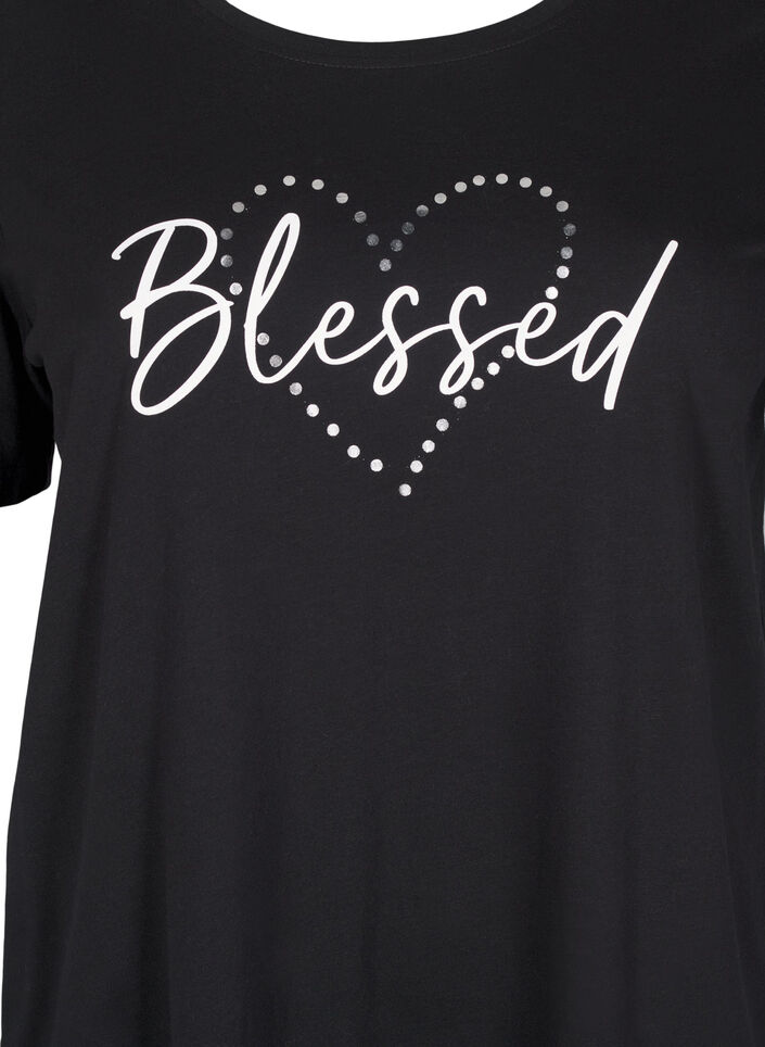 FLASH - T-shirt med motiv, Sort, Packshot image number 2