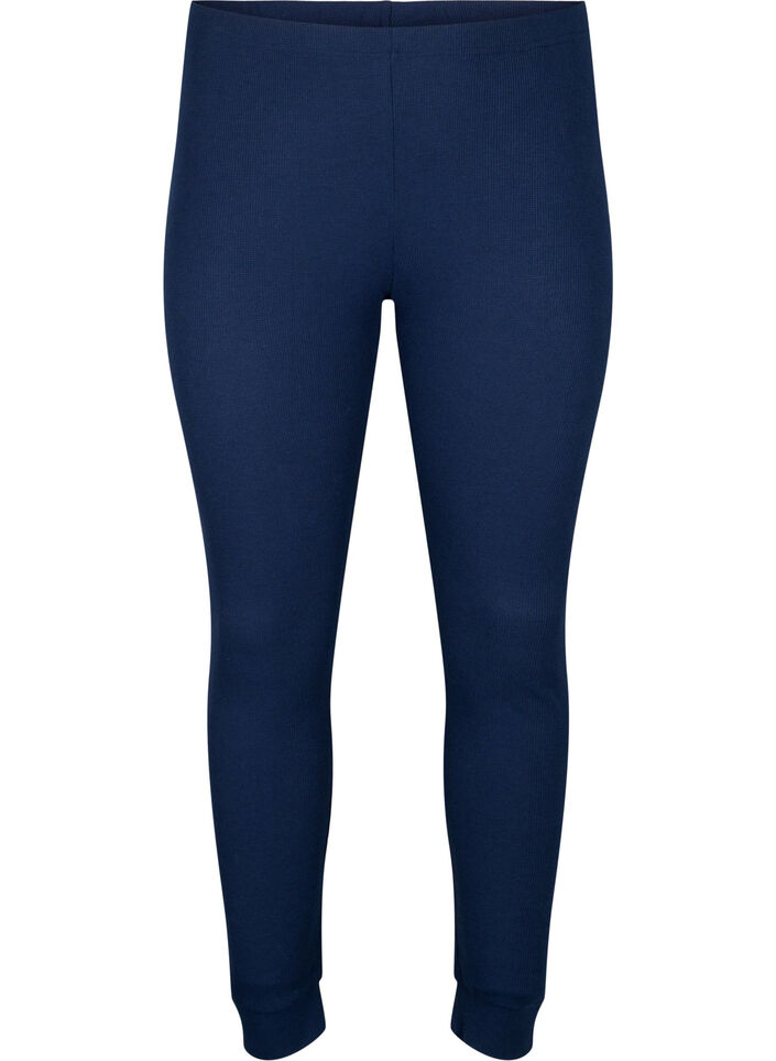 Tætsiddende natbukser, Navy Blazer, Packshot image number 0