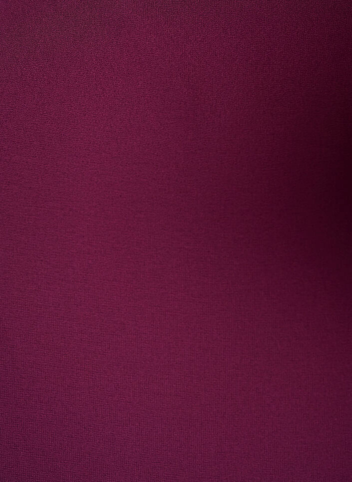 Chiffonbluse med balloneffekt, Lilla, Packshot image number 2