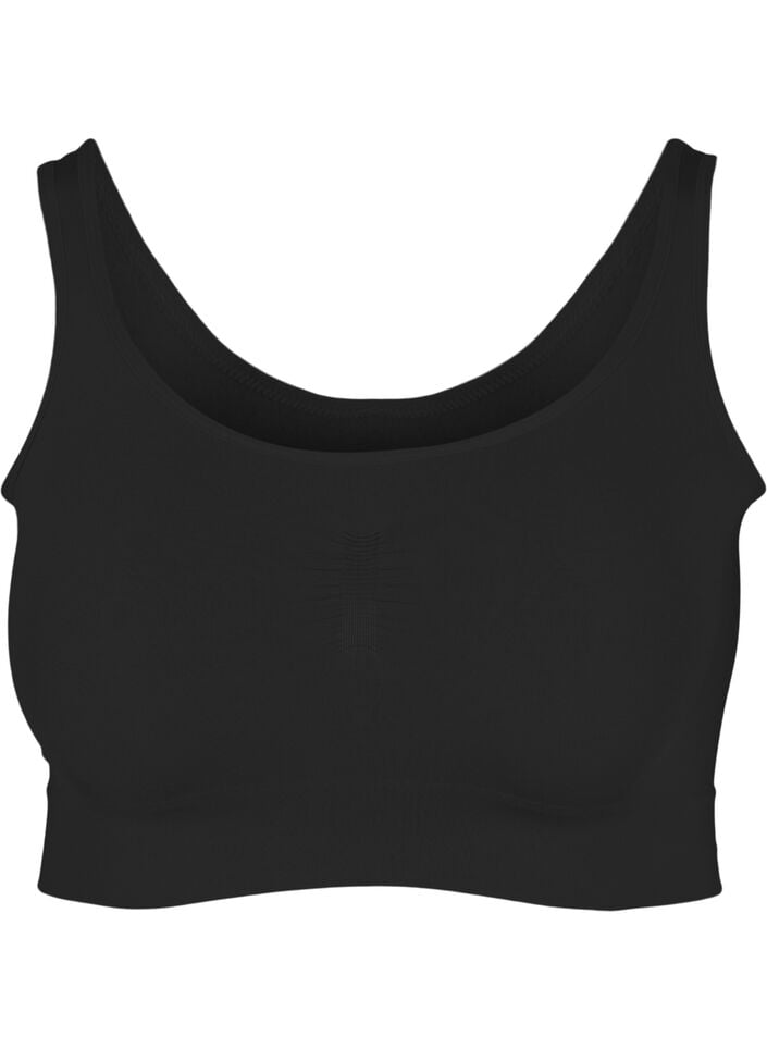 Seamless bh top, Sort, Packshot image number 0
