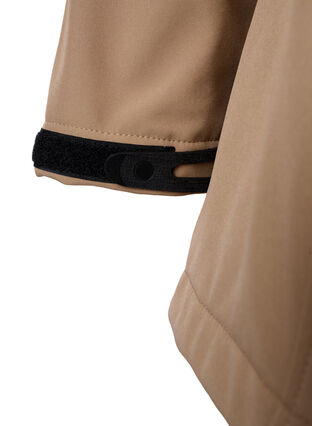 Softshell jakke med aftagelig hætte, Amphora, Packshot image number 3