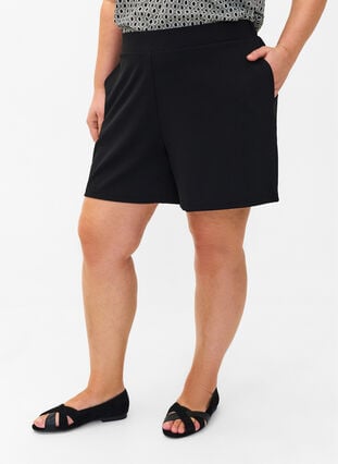 FLASH - Løse shorts med lommer, Black, Model image number 2