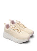 Wide fit - Komfortsneakers med stødabsorberende sål, Beige, Packshot image number 1
