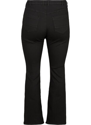 Ellen bootcut jeans, Black, Packshot image number 1