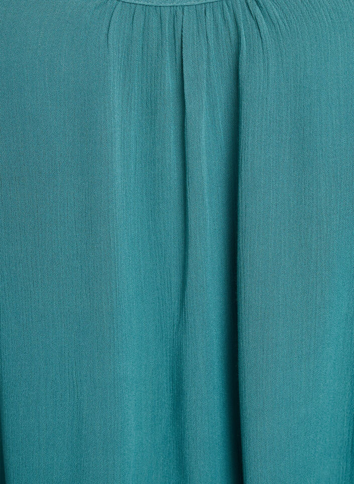 Strop top i viskose, Bl&aring;, Packshot image number 2