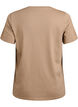 T-shirt med dekorative detaljer , Beige, Packshot image number 1