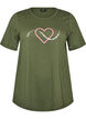 T-shirt med motiv, Gr&oslash;n, Packshot image number 0
