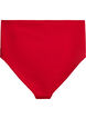 Bikini underdel med h&oslash;j talje, R&oslash;d, Packshot image number 1