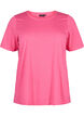 FLASH - T-shirt med rund hals, Hot Pink, Packshot image number 0