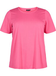FLASH - T-shirt med rund hals, Hot Pink