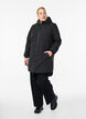Let vatteret parka med h&aelig;tte , Sort, Model image number 1