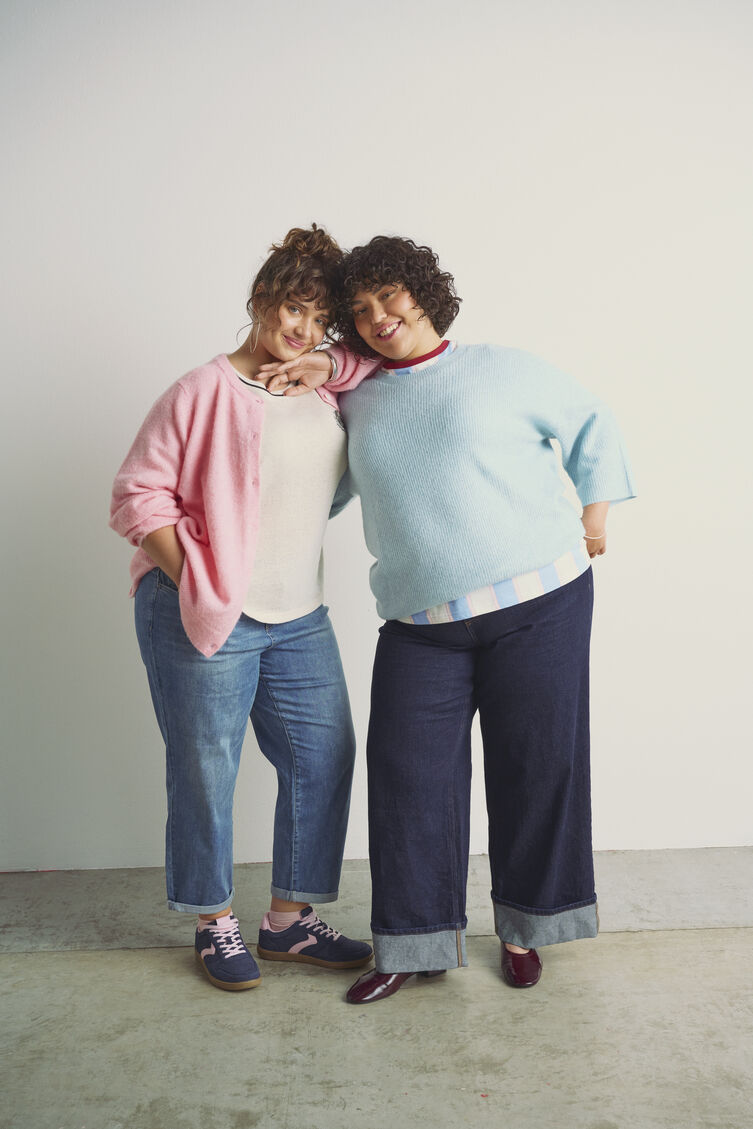 Farverige strik, , Model