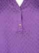 Tunika i viskose med tone-i-tone m&oslash;nster, Lavender Violet, Packshot image number 2