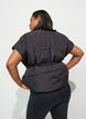 Puffervest med justerbar talje, Sort, Model image number 2