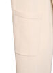 Lang, &aring;ben cardigan med lommer, Beige, Packshot image number 3