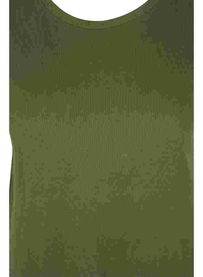 Ærmeløs natbluse i viskose, Ivy Green, Packshot image number 2