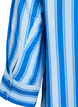 Kort kjole med krave og brystlomme, Bl&aring;, Packshot image number 3