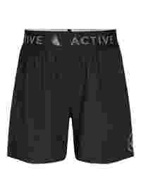 Trænings shorts med baglomme