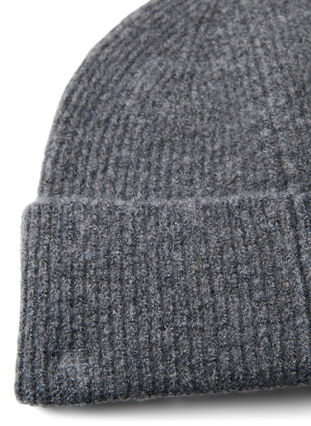 Strikhue med uld, Grey, Packshot image number 2