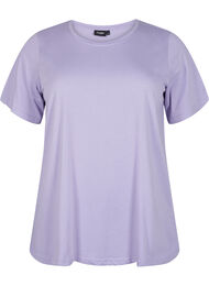 FLASH - T-shirt med rund hals, Lavender
