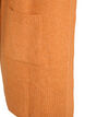 Meleret strik cardigan med lommer, Orange, Packshot image number 3