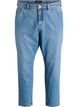 Mille mom fit jeans med h&oslash;j talje, Bl&aring;, Packshot image number 0