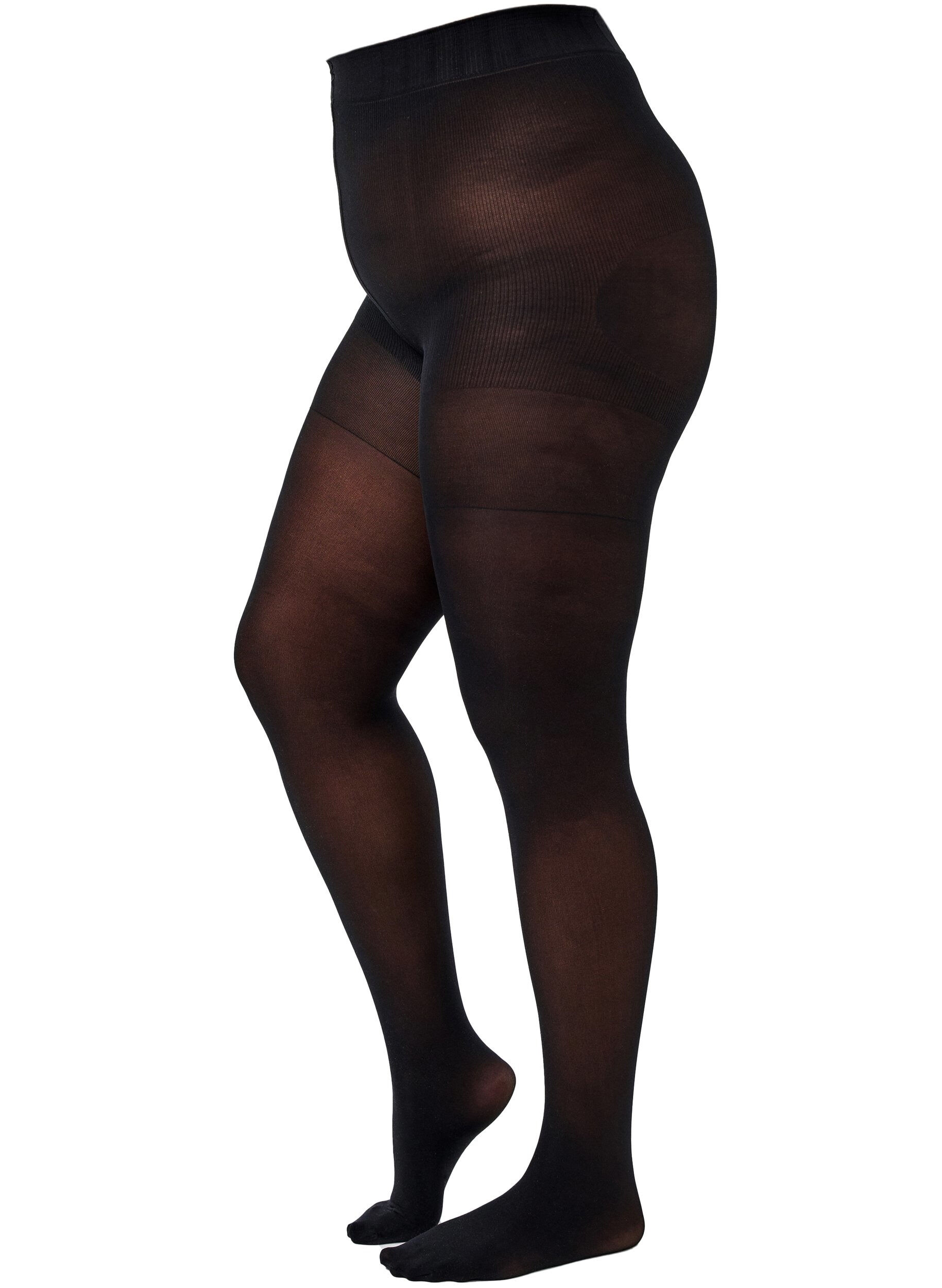 Str&oslash;mpebukser 60 denier med push up og shape-effekt