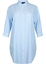 Lang stribet skjorte med 3/4 ærmer, Marina W. Stripe