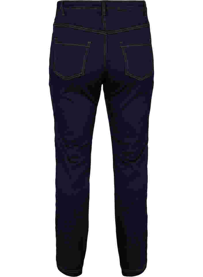 Slim fit Emily jeans med normal talje, Unwashed, Packshot image number 1
