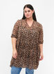 Tunika med leoprint og lurex, Leopard AOP, Model image number 0