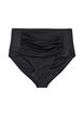 Bikini underdel med h&oslash;j talje, Sort, Packshot image number 0