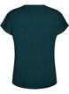 L&oslash;s tr&aelig;nings t-shirt med V-hals, Gr&oslash;n, Packshot image number 1