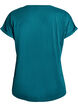 Kort&aelig;rmet t-shirt i bomuldsblanding, Gr&oslash;n, Packshot image number 1