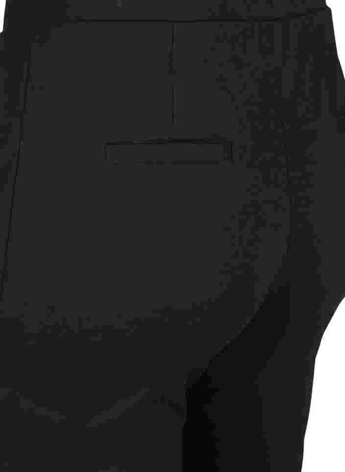 Bukser i viskosemix, Black, Packshot image number 2