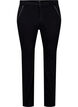 Super slim Amy jeans med sn&oslash;redetalje, Black, Packshot image number 0